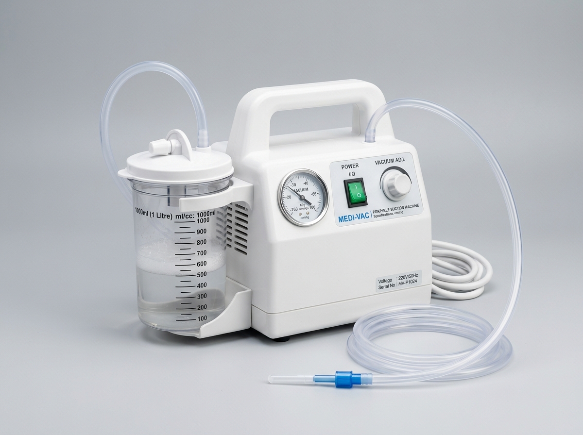 Portable Suction Machine (Single & Double Jar)